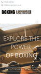 Mobile Screenshot of boxinglondon.co.uk