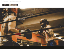 Tablet Screenshot of boxinglondon.co.uk